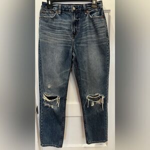 Abercrombie & Fitch High Rise Annie Girlfriend Jeans Size 27 4R